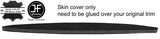 WHITE STITCH DASH DASHBOARD TRIM SUEDE COVER FOR BMW 1 SERIES E81 E82 E87 E88
