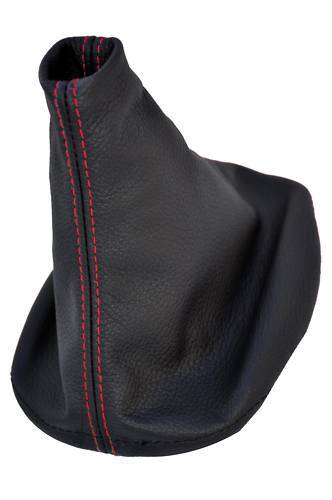 FITS CITROEN C5 2008+ BLACK GEAR GAITER RED STITCH CUSTOM NEW MADE IN UK