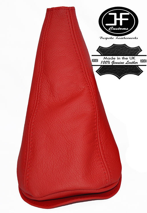 RED LEATHER FITS MINI COOPER CLASSIC MORRIS UP TO 2000 GEAR STICK GAITER