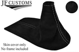 GREY STITCH PU SUEDE GEAR GAITER FITS PORSCHE BOXSTER CARRERA 911 996 986 97-04