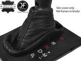 BLACK STITCH REAL LEATHER AUTOMATIC GEAR GAITER FITS HONDA ACCORD MK7 2003-2007