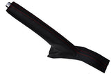RED STITCHING FITS NISSAN TERRANO II LEATHER HANDBRAKE GAITER CUSTOM NEW
