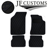 D BLUE DIAMOND STITCH VINYL 4XTAILORED FLOOR CARPET FOR GOLF MK2 74-83 JF 1