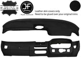 BLACK DASH DASHBOARD REAL LEATHER COVER FOR PORSCHE 924 75-88 944 81-85 JF2