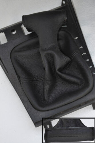 FITS PORSCHE 924 944 968 AUTOMATIC GEAR GAITER black stitch CUSTOM NEW