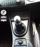 BLUE STITCHING REAL LEATHER GEAR GAITER FITS HONDA CIVIC TYPE R FN2 2006-2012