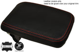 RED  STITCHING ARMREST LID LEATHER COVER FITS MERCEDES A CLASS W176 2012-2015