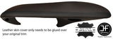 BLACK STITCH DASH SPEEDO INSTRUMENT POD COVER FITS PORSCHE BOXSTER 986 STYLE 2