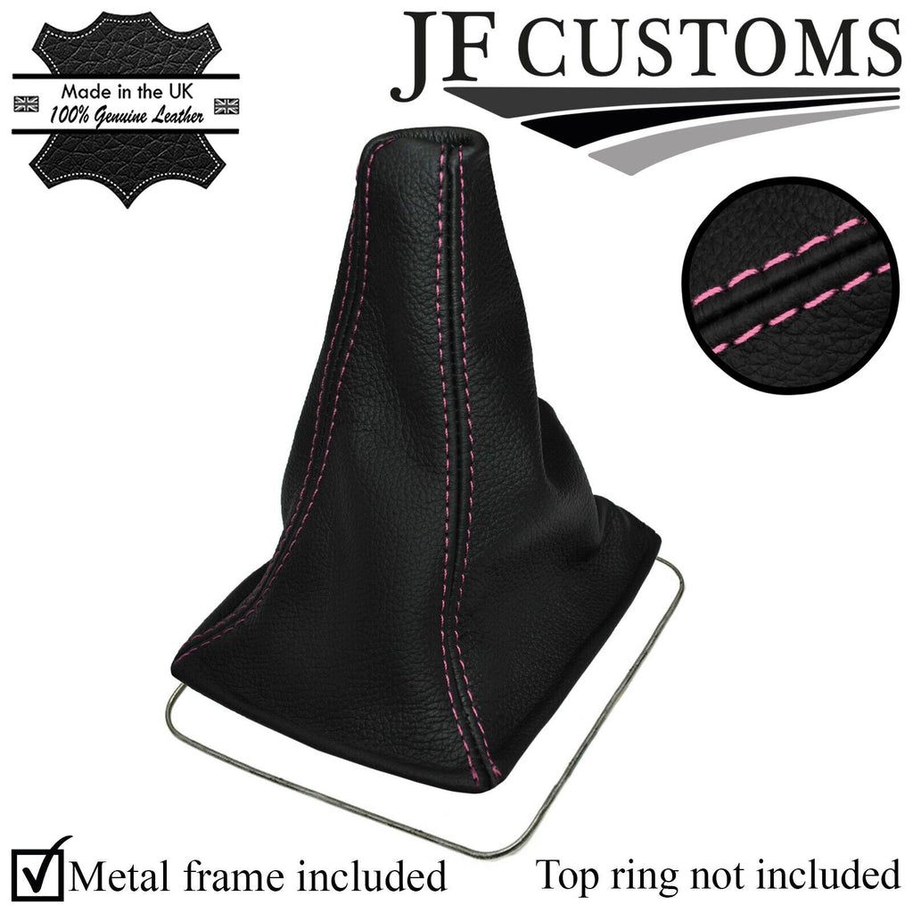 PINK STITCH FOR TOYOTA CELICA 1999-2006 GEAR STICK GAITER SHIFT BOOT LEATHER