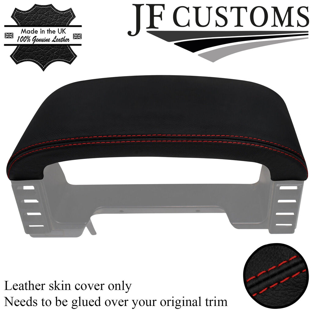 D RED STITCH SPEEDO SURROUND HOOD COVER FOR LAND ROVER DISCOVERY MK1 94-98