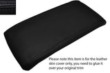 BLACK STITCHING ARMREST LID LEATHER SKIN COVER FITS NISSAN MURANO 2003-2008