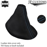 BLUE STITCH FITS CITROEN XSARA PICASSO 1999-2010 LEATHER GEAR STICK GAITOR