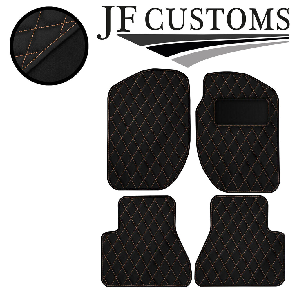 BEIGE DIAMOND VINYL 4XTAILORED FLOOR CARPET FOR LAND ROVER FREELANDER 97-06 JF1