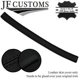 BLACK STITCH REAR ROOF TRIM STRIP LEATHER COVER FITS VW GOLF MK4 98-05