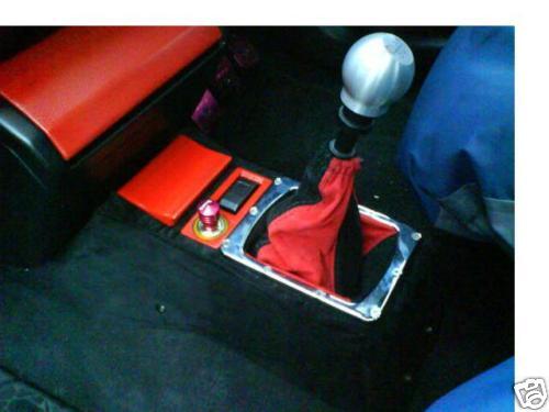 FITS RENAULT CLIO MK1 GEAR/HANDBRAKE GAITER  LEATHER 91-1998 CUSTOM NEW