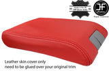 RED GENUINE REAL LEATHER ARMREST LID COVER FITS MERCEDES ML W163 2001-2005