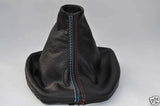 FITS BMW E90 91 92 93 AUTO LEATHER GEAR GAITER GAITOR TRI STITCH CUSTOM NEW