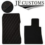 BEIGE DIAMOND STITCH VINYL 4X TAILORED FLOOR CARPETS FOR HONDA LEGEND 06-21 JF1