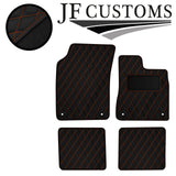 ORANGE DIAMOND VINYL 4X TAILORED FLOOR CARPET FOR CHRYSLER YPSILON MK3 11-21 JF1