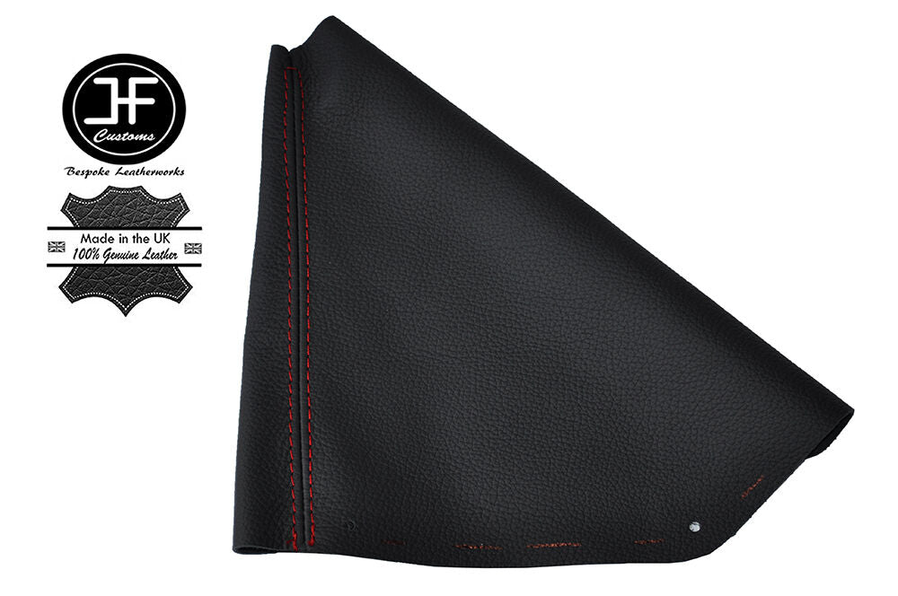RED STITCHING 5 SPEED MANUAL LEATHER GEAR GAITER FITS HYUNDAI GETZ TB 02-11