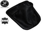 BLACK STITCH LEATHER MANUAL GEAR GAITER FITS VW GOLF MK5 GTI TDI SDI FSI 03-09