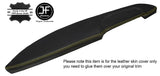 YELLOW STITCHING TOP DASH DASHBOARD LEATHER COVER FITS FORD CONSUL MK2