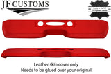 RED LEATHER TOP DASH DASHBOARD COVER FITS FORD MUSTANG 1964-1965 CUSTOM NEW