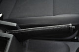 WHITE STITCHING FITS VW VOLKSWAGEN CADDY & CADDY MAXI 2011+ HANDBRAKE GAITER