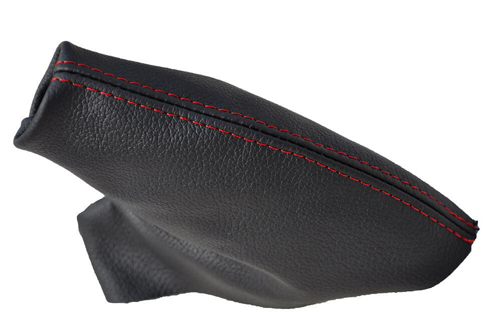 RED DOUBLE STITCH FITS MG MGF TF TF HANDBRAKE GAITER GATOR GAITOR LEATHER