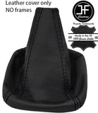 BLACK STITCHING REAL LEATHER MANUAL GEAR GAITER FITS JAGUAR XJ6 X300 1994-1997