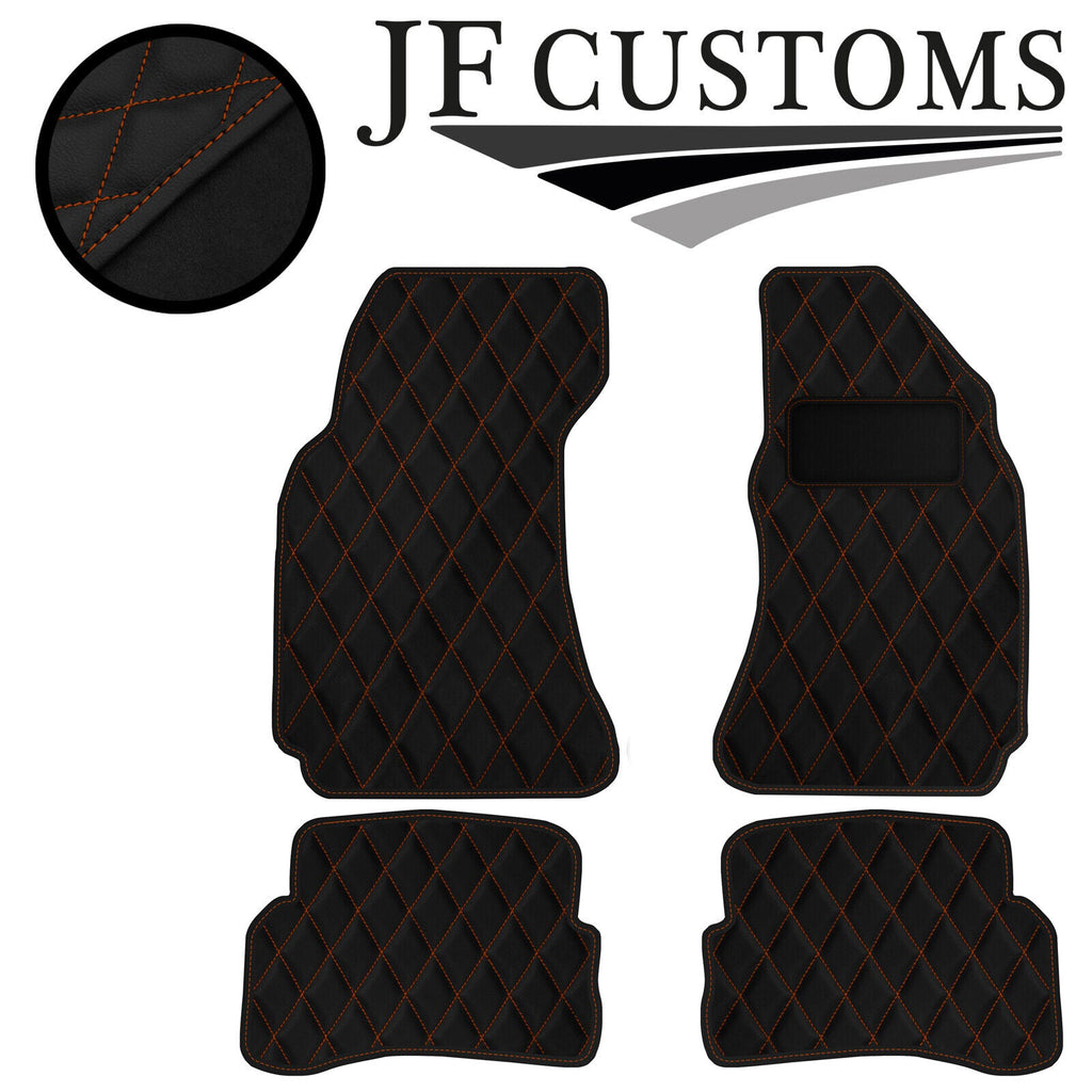 TAN DIAMOND STITCH VINYL 4XTAILORED FLOOR CARPET FOR VW PASSAT B5 00-05 JF1