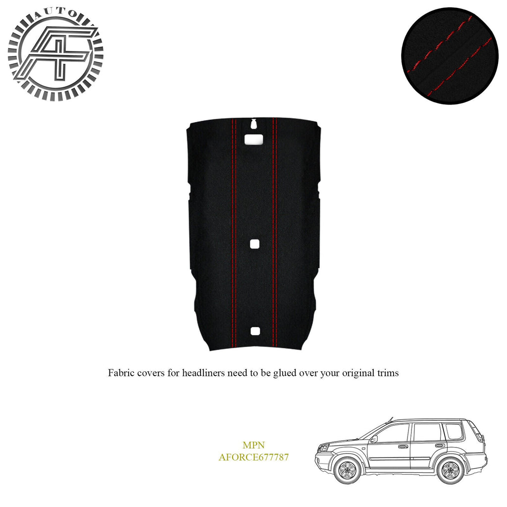 LUXE SUEDE HEADLINER COVER FITS NISSAN X-TRAIL T30 5 DOOR SUV 2000-2007