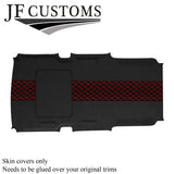 RED STITCH D GREY LUXE-SUEDE SUNROOF COVER FITS HUMMER H3 05-11 STYLE 3