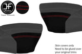 RED STITCH 2X REAR CONSOLE SIDE TRIM SUEDE COVER FOR PORSCHE BOXSTER 986 DSG2