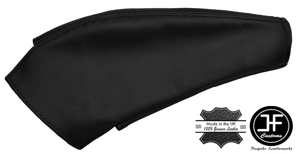 BLACK REAL LEATHER HANDBRAKE GAITER FITS MITSUBISHI 3000GT GTO 1991-2000