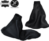 BLACK STITCH LEATHER GEAR & HANDBRAKE GAITER FITS ALFA ROMEO GTV SPIDER 98-05