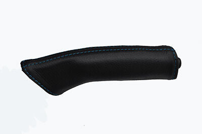 blue stitch FITS TOYOTA HILUX SURF 4 RUNNER  HANDBRAKE HANDLE LEATHER COVER ONLY