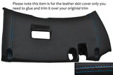 BLUE STITCH LOWER DASH PANEL TRIM LEATHER COVER FITS TOYOTA SUPRA MK4 93-02