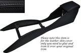 BLACK STITCH CENTRE CONSOLE COVER + ARMREST COVER FITS SUBARU IMPREZA WRX 98-00