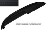 BLACK STITCH TOP DASH DASHBOARD LEATHER COVER FITS BUICK LESABRE COUPE 1960