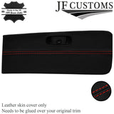 RED STITCH ITALIAN LEATHER GLOVEBOX TRIM COVER FITS SAAB 900 CLASSIC 78-93