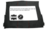 RED STITCH ROOF HEADLINING LINER LEATHER COVER FITS PORSCHE 924 944 75-85