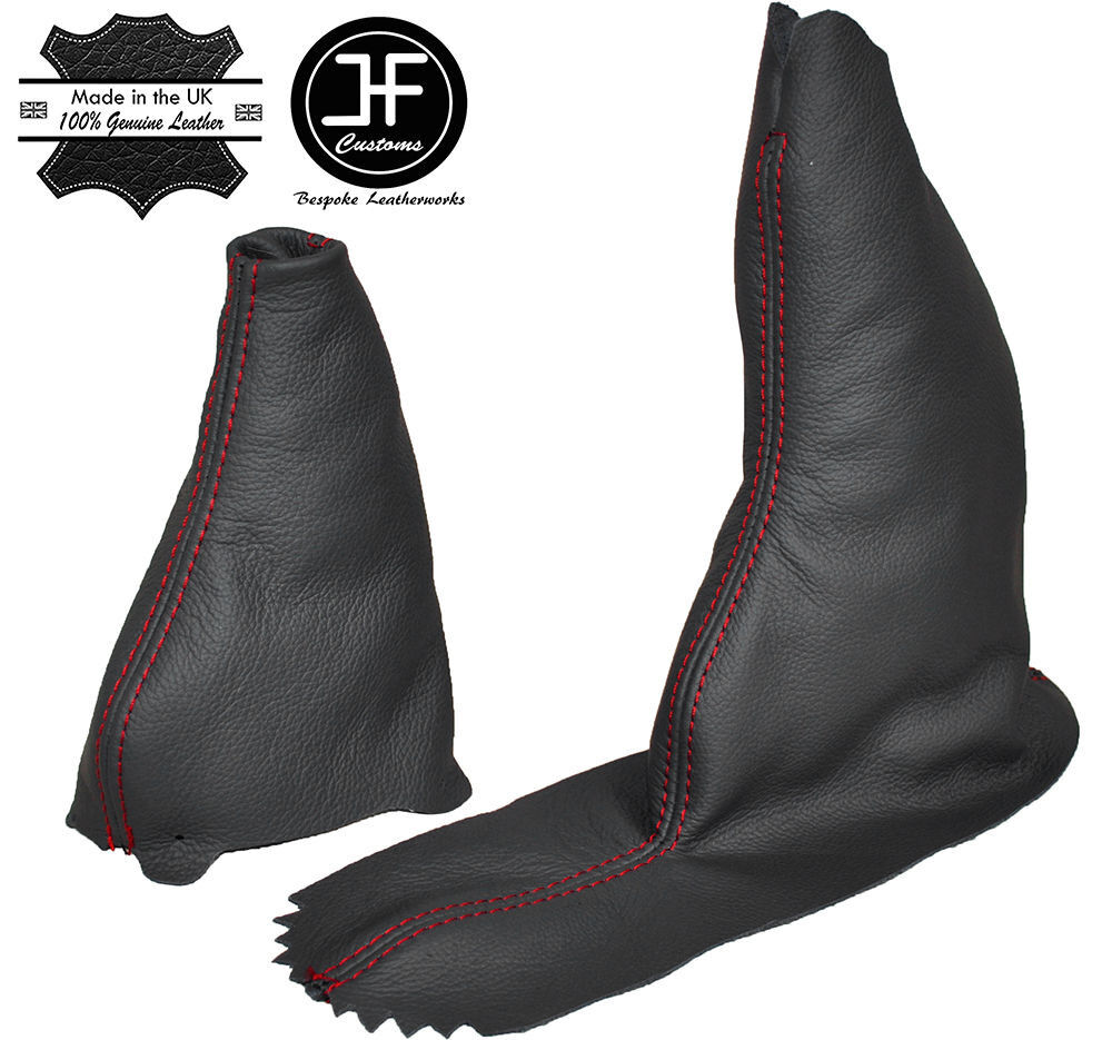 RED STITCH FOR ROVER 75 MG ZT ZT-T AUTOMATIC 1999-2005 LEATHER GEAR HANDBRAKE
