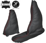 RED STITCH FOR ROVER 75 MG ZT ZT-T AUTOMATIC 1999-2005 LEATHER GEAR HANDBRAKE