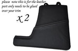 GREY STITCH FITS PORSCHE 997 CARRERA 987 BOXSTER 2XSIDES CENTRE CONSOLE COVERS
