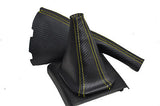 FITS SEAT LEON IBIZA CORDOBA TOLEDO CARBON FIBER SET YELLOW CUSTOM NEW