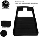 BLACK STITCH SUN ROOF HEADLINING LUXE SUEDE COVER FOR VW GOLF MK2 83-92 3 DOOR