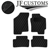 WHITE DIAMOND VINYL 4XTAILORED FLOOR CARPET FOR HYUNDAI TIBURON COUPE 02-09 JF1