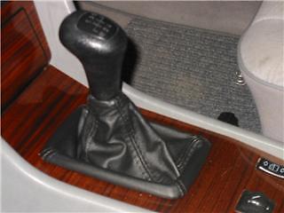 FITS MERCEDES E CLASS 1995-2001 W210 GAITER GENUINE LEATHER CUSTOM NEW