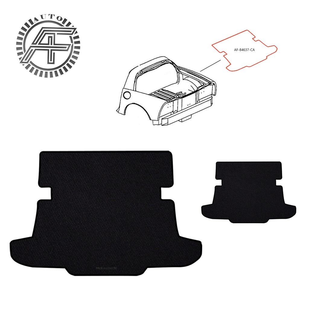 FITS CORVETTE C5 COUPE & HATCHBACK 1997-2004 TRUNK / BOOT MAT LEATHER AND CANVA